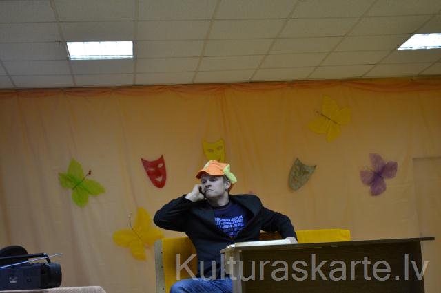 Pasākumā ''Joku bānītis''2012